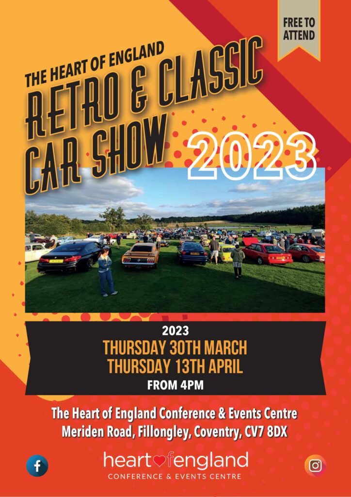 The Heart of England Retro and Classic Car Show